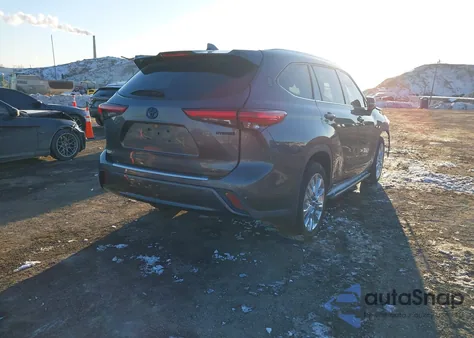 2023 Toyota Highlander Hybrid Limited z USA, uszkodzony, nr VIN 5TDXBRCH2PS120601